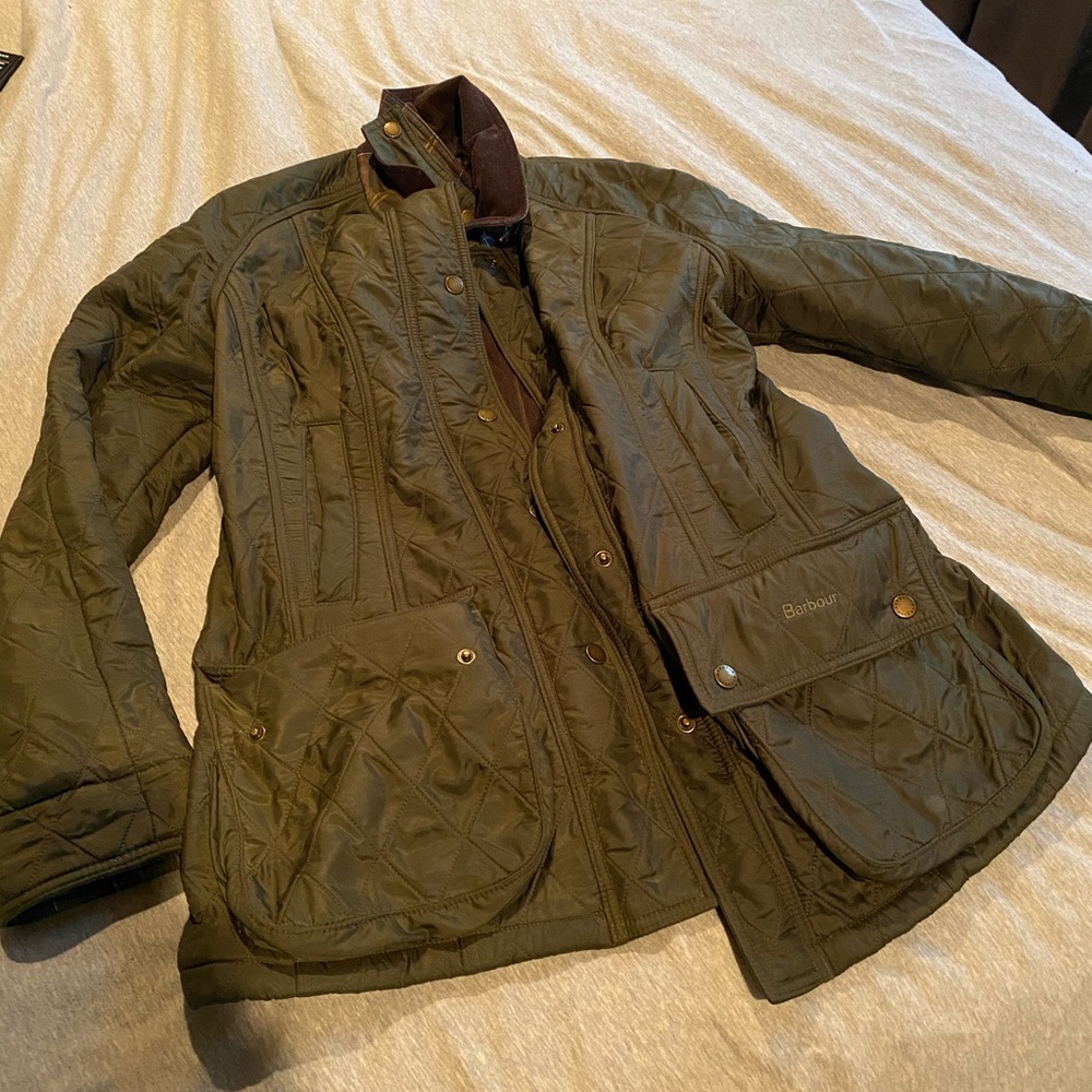 COPY - Mens small quilted barbour jacket